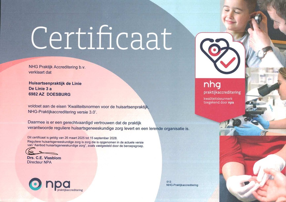 NPA certificaat
